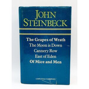 John Steinbeck 5 Complete and Unabridged Stories HC omnibus book 1987